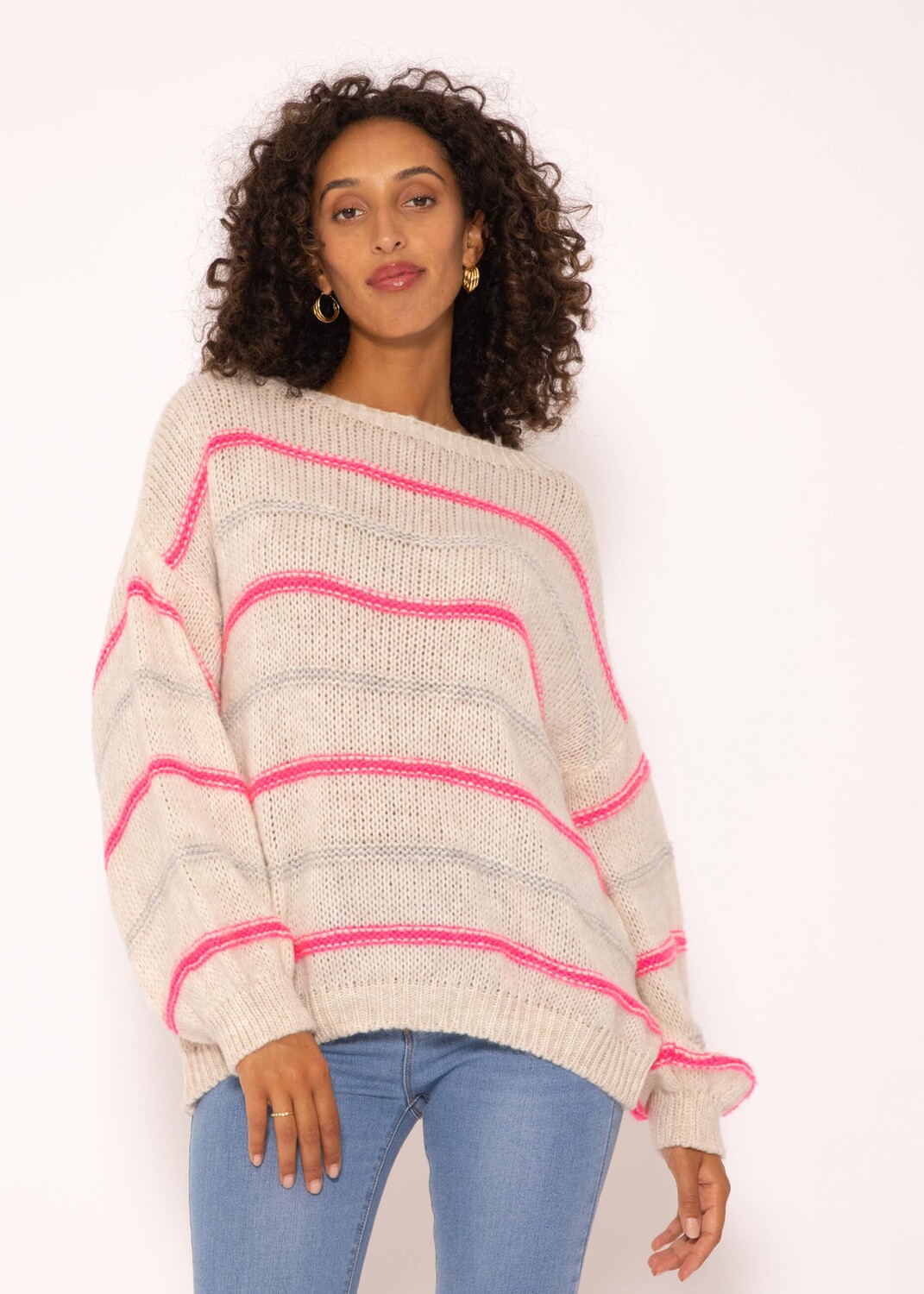 

Свитер SASSYCLASSY Oversize Strick, бежевый