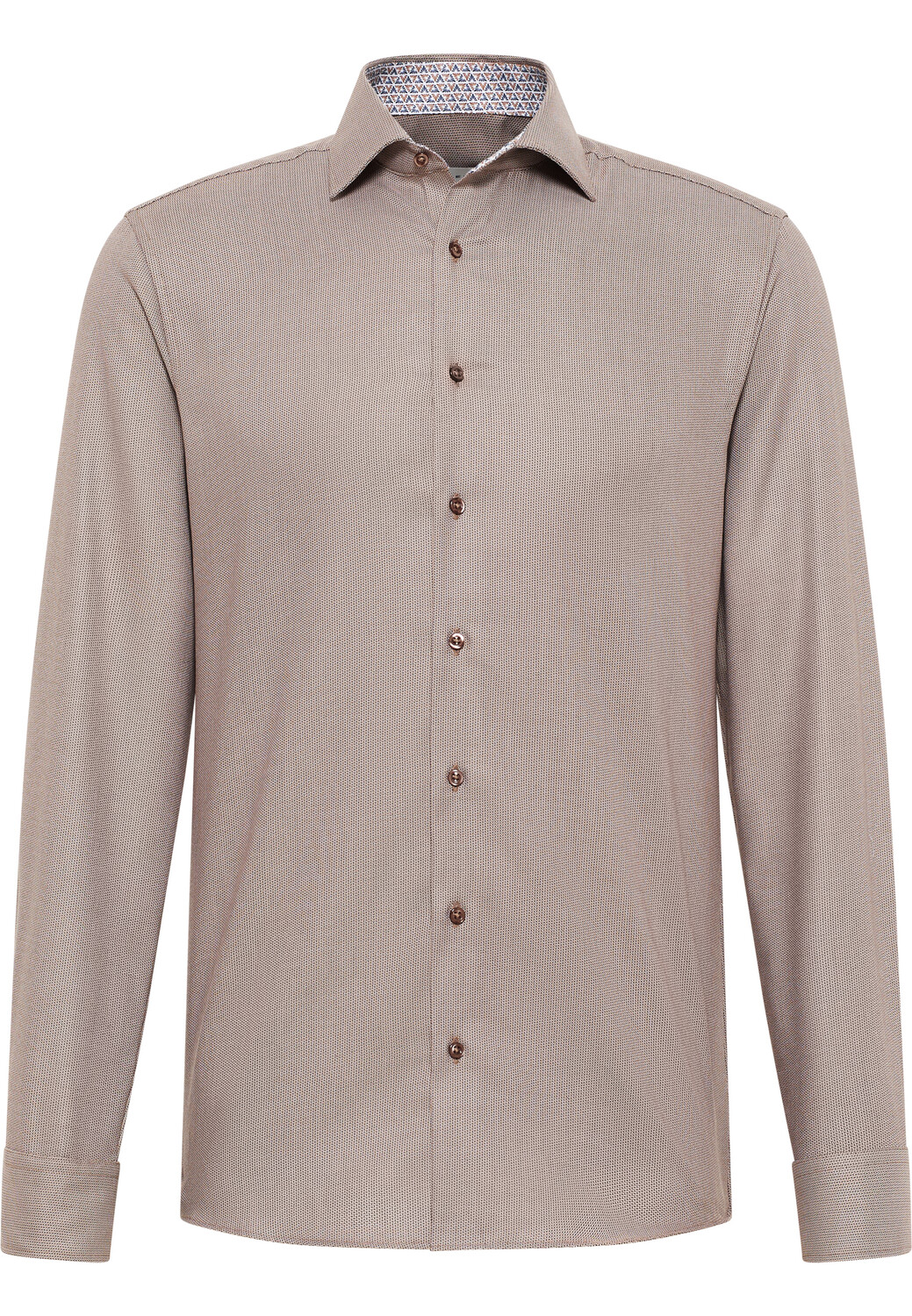 

Рубашка Eterna SLIM FIT, коричневый