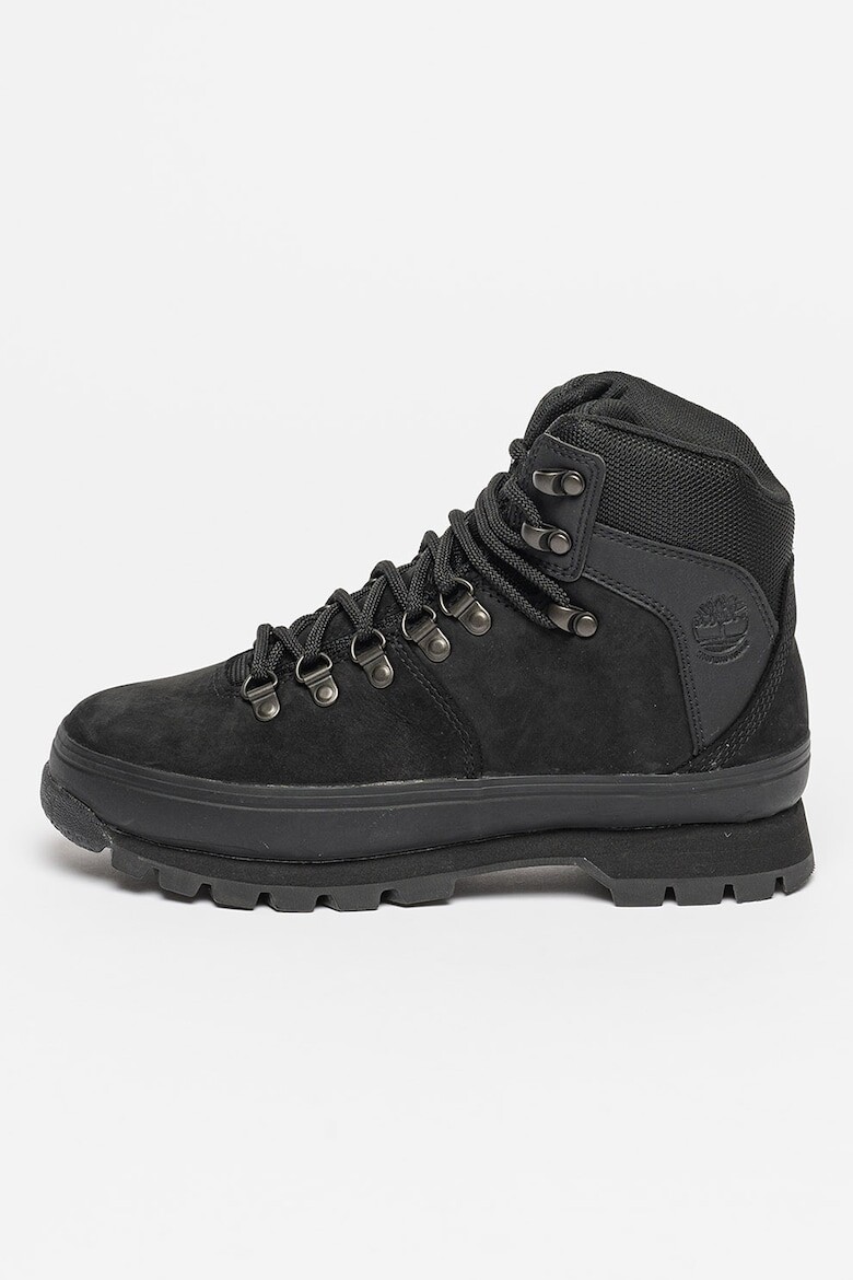 

Нубуковые европейские походные ботинки Timberland, черный