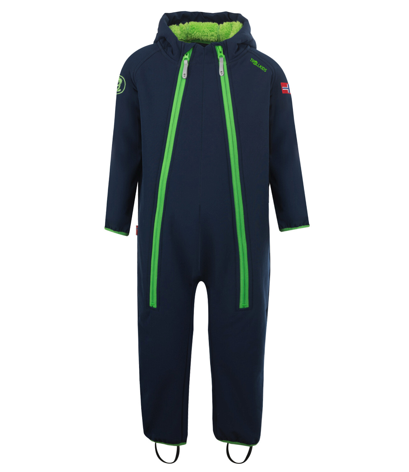 

Комбинезон Trollkids Overall Einteiler Nordkapp, цвет Marineblau / Grün
