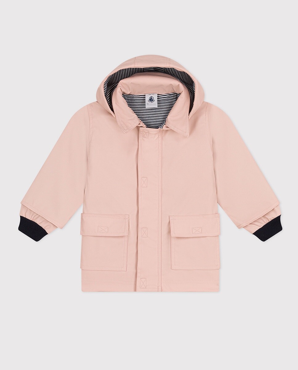 

Легендарный детский плащ Petit Bateau, сиреневый
