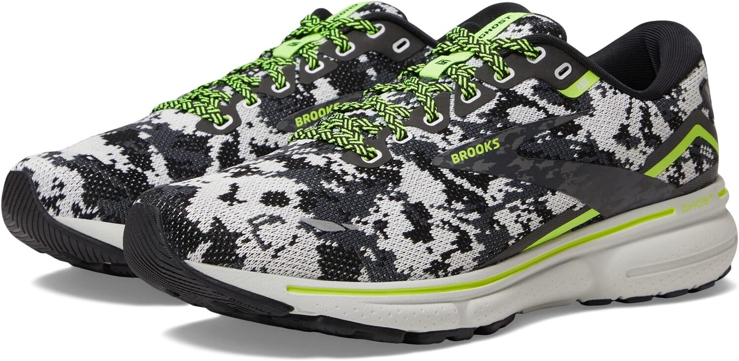

Кроссовки Ghost 15 Brooks, цвет Black/Ebony/Nightlife, Черный