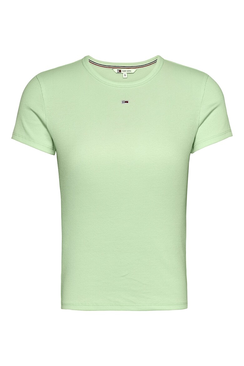 

Футболка в рубчик Tommy Jeans, зеленый