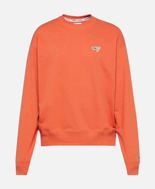 

Толстовка Tommy Jeans, цвет Pumpkin Orange