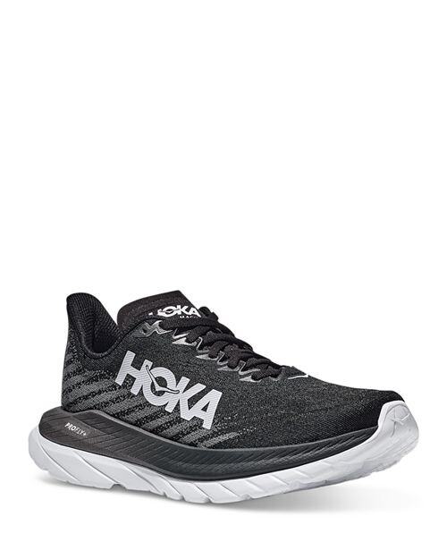 

Женские низкие кроссовки Mach 5 HOKA, цвет Black, Черный