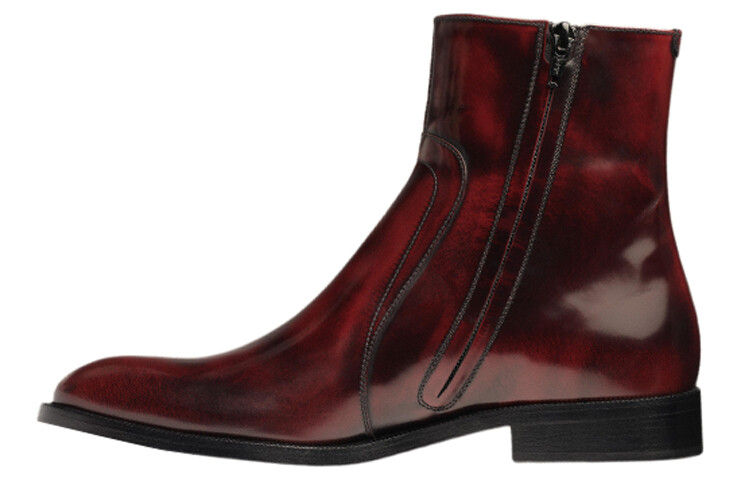 

Ботильоны Maison Margiela из вощеной кожи Mm6 Maison Margiela