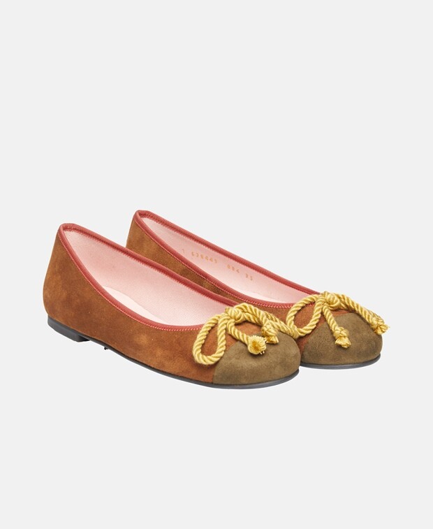 

Балетки Pretty Ballerinas, серо-коричневый