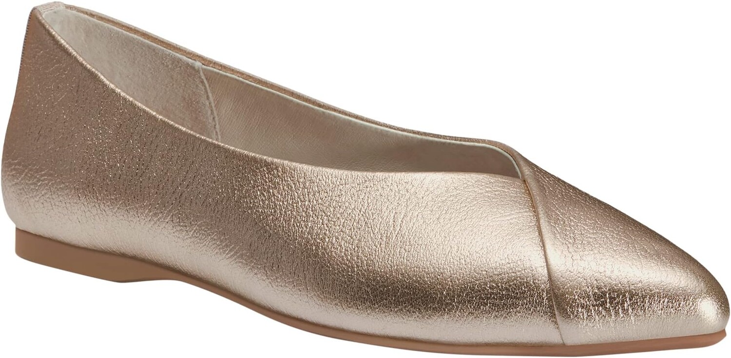 

Балетки Goldfinch Leather Flat Birdies, цвет Gold Leather
