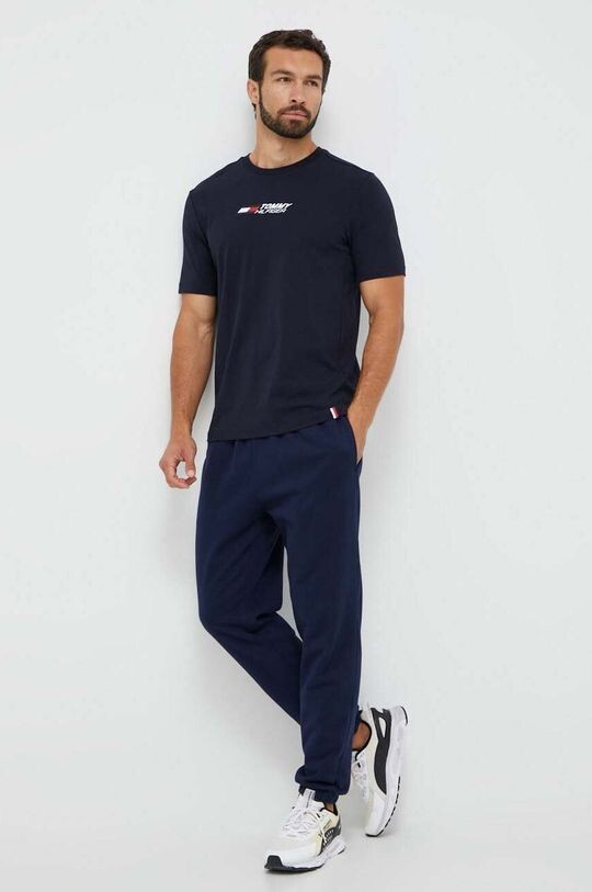 

Футболка Томми Хилфигера Tommy Hilfiger, темно-синий