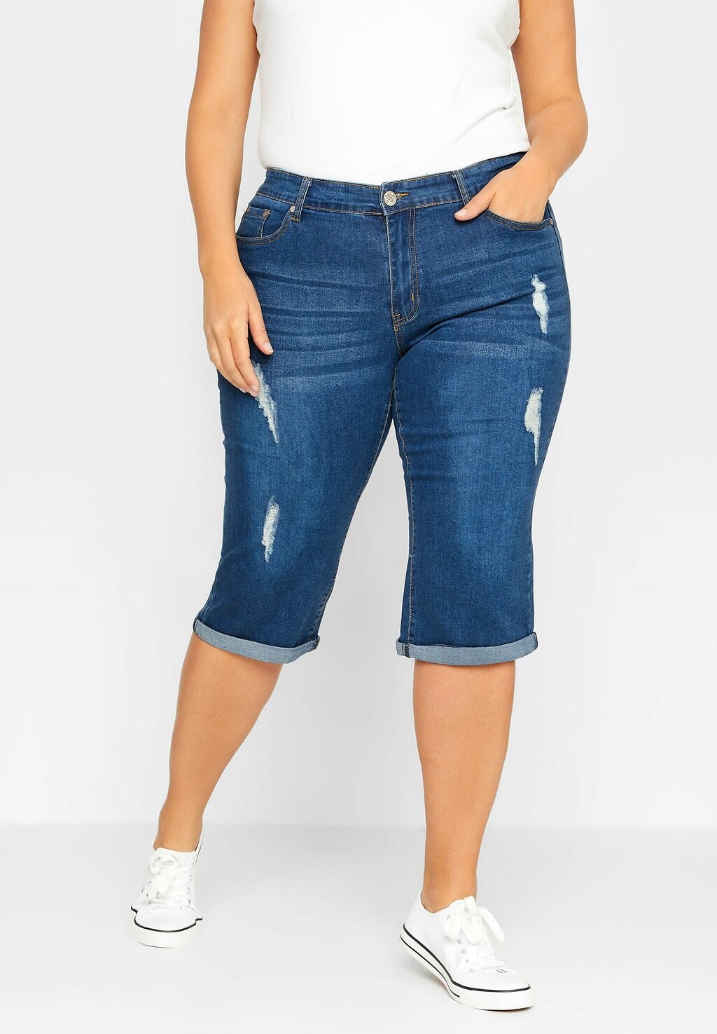 

Джинсовые шорты Yours Clothing, синий