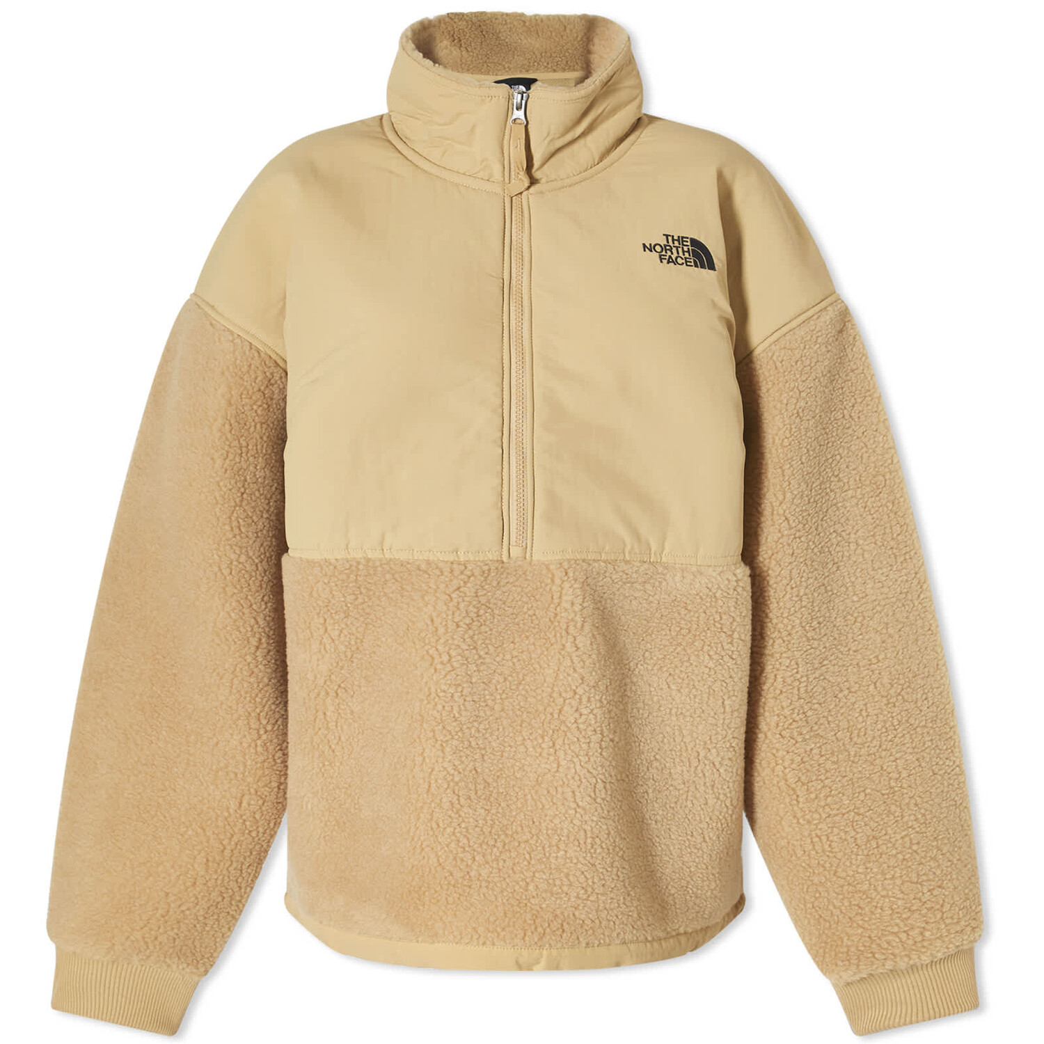 

Флис The North Face Platte High Pile Quarter Zip, цвет Khaki Stone