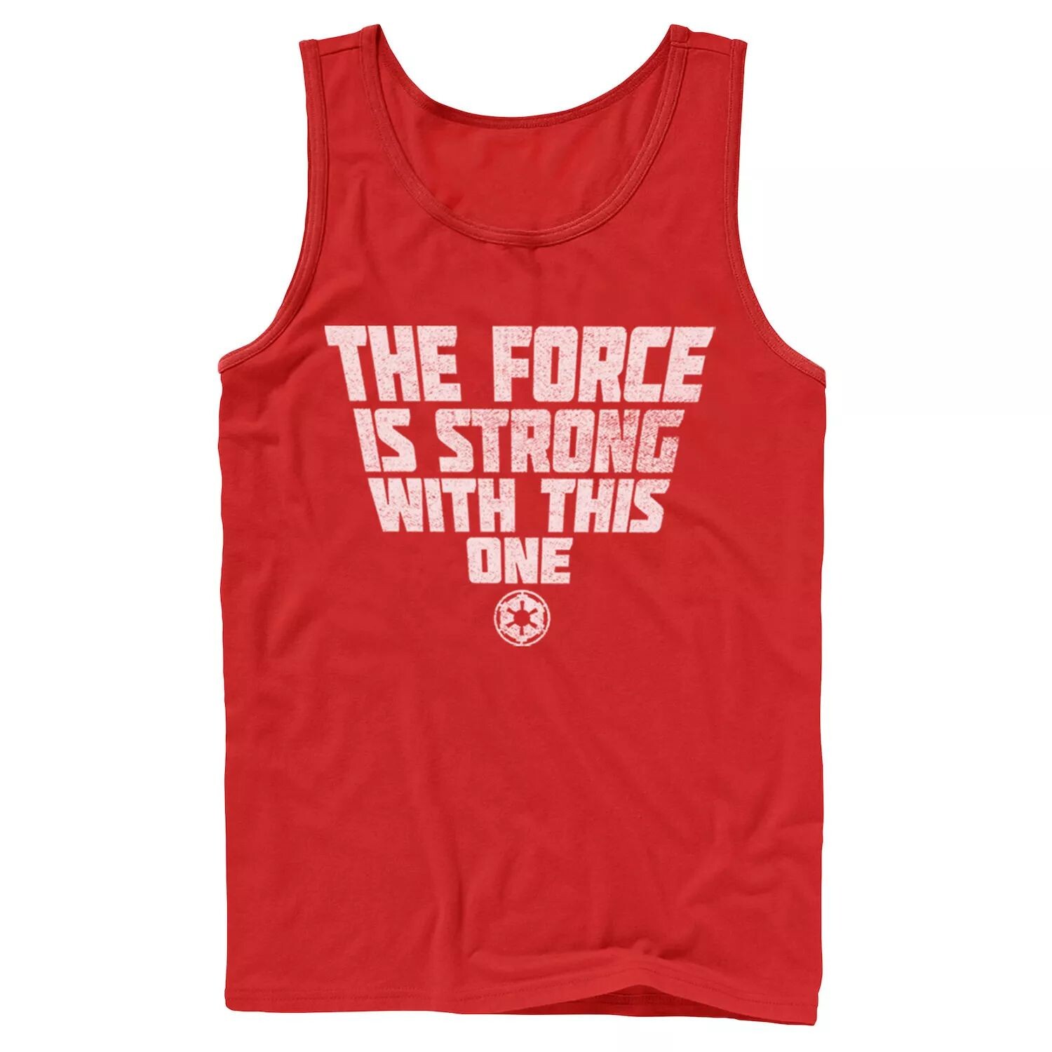 

Мужская майка Star Wars Deep Red Force Is Strong Tank