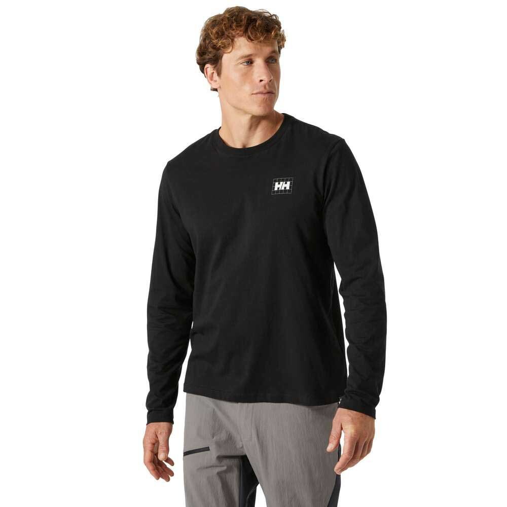 

Футболка с длинным рукавом Helly Hansen F2F Organic Cotton, черный