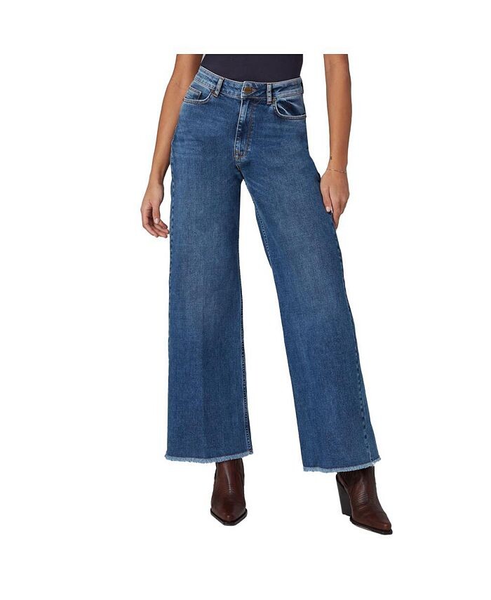 

Женские широкие джинсы с высокой посадкой MILAN-DIS Lola Jeans, синий