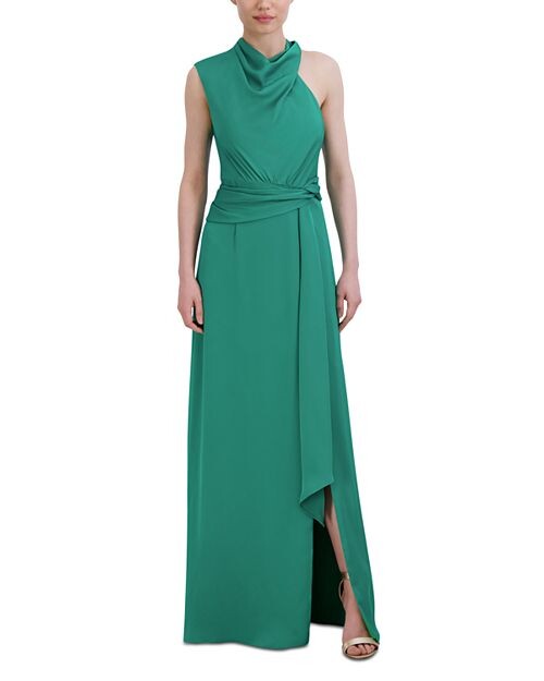 

Длинное платье макси без рукавов BCBGMAXAZRIA, цвет Green