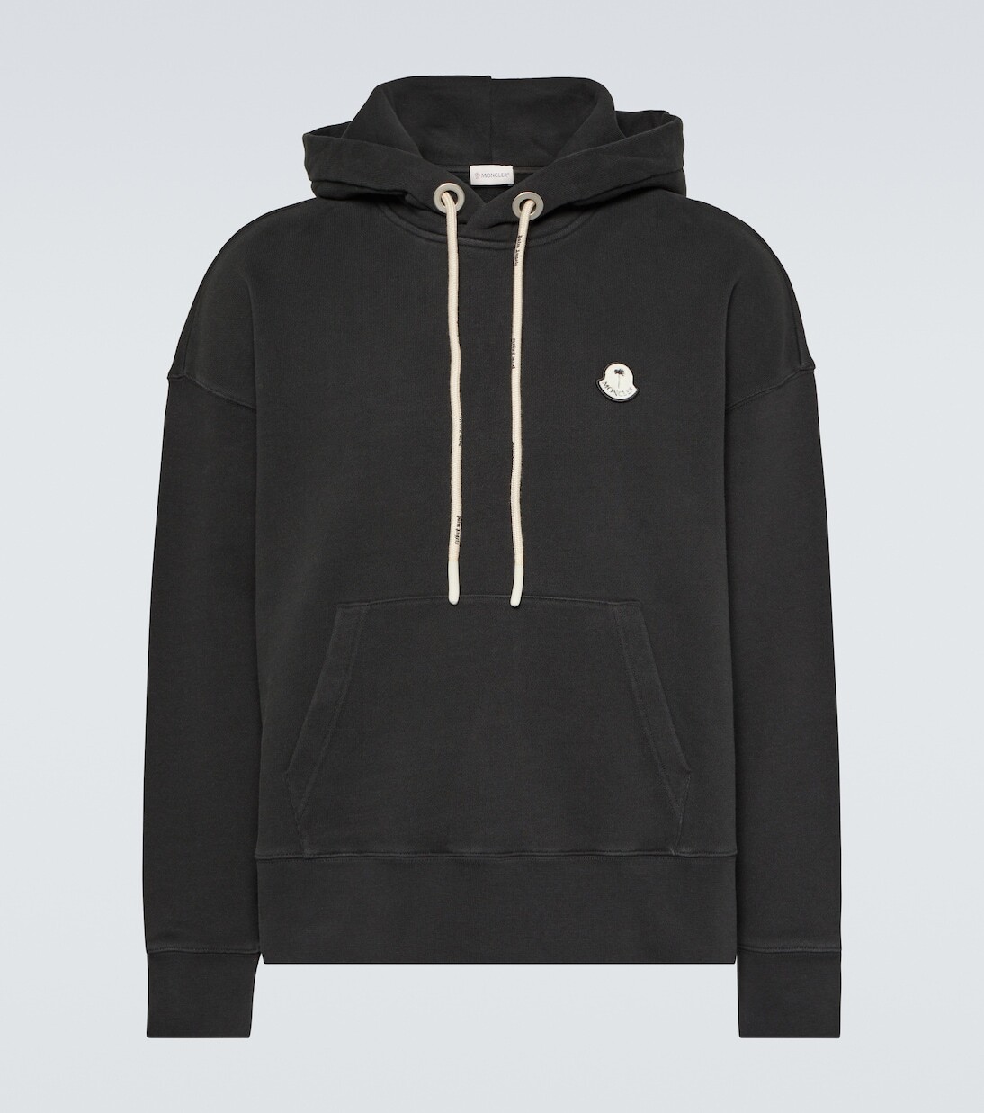 

Худи из хлопкового джерси x palm angels Moncler Genius, черный