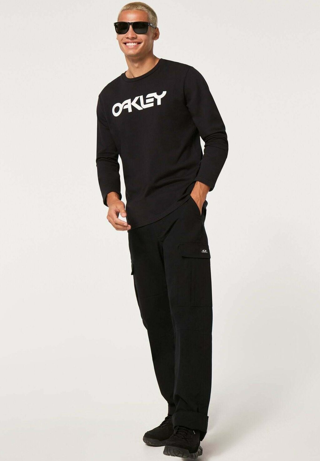 

Рубашка с длинным рукавом MARK II 2 0 Oakley, цвет black/white