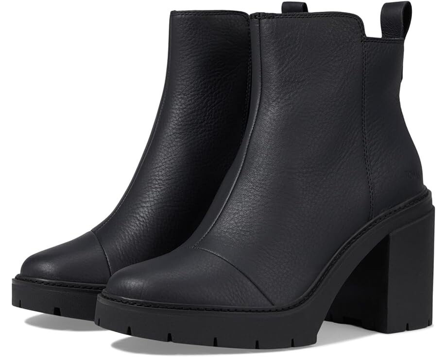 

Ботинки TOMS Rya, цвет Black/Black Leather