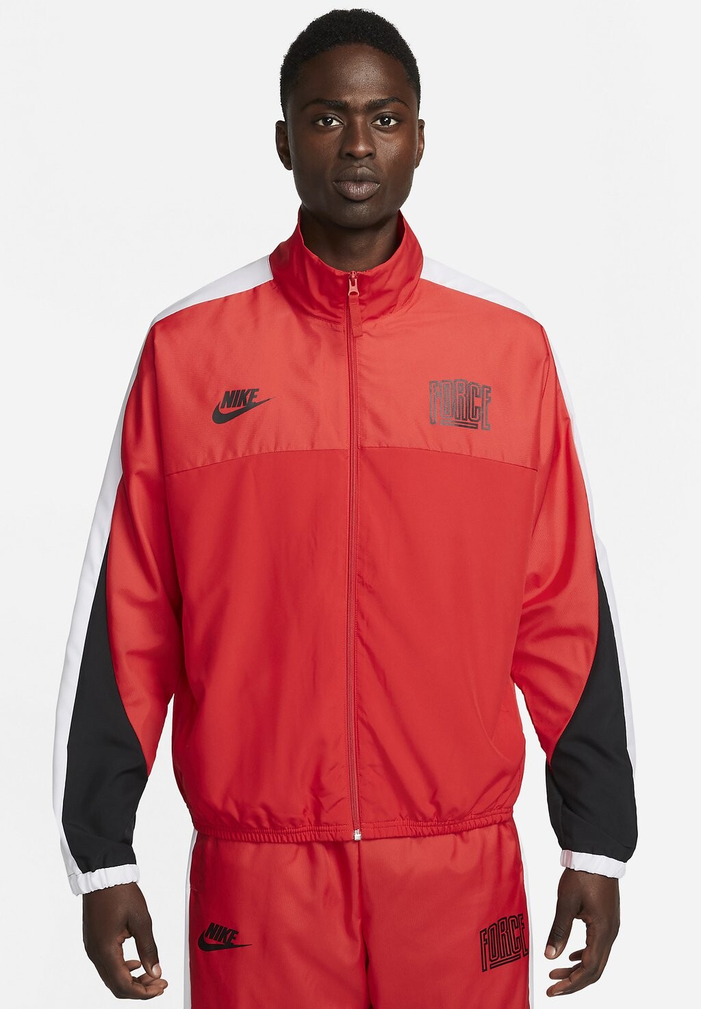 

Куртка спортивная M DF START 5 Nike, университетский красный черный белый белый