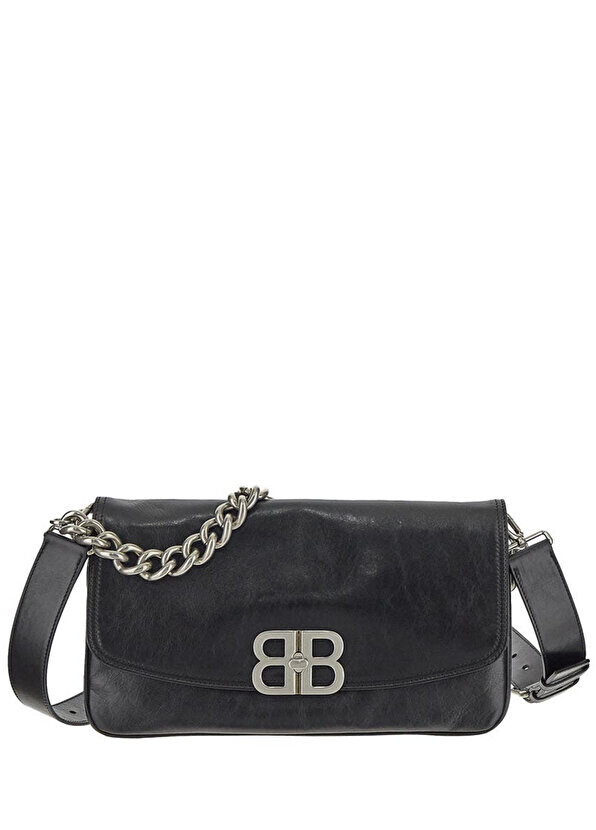 

Черная женская кожаная сумка Balenciaga