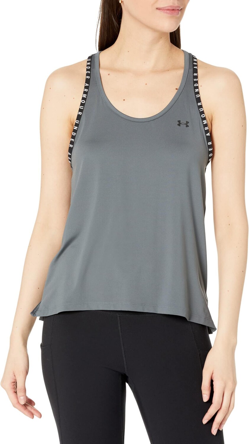 

Нокаут-танк Under Armour, цвет Pitch Gray/White/Black