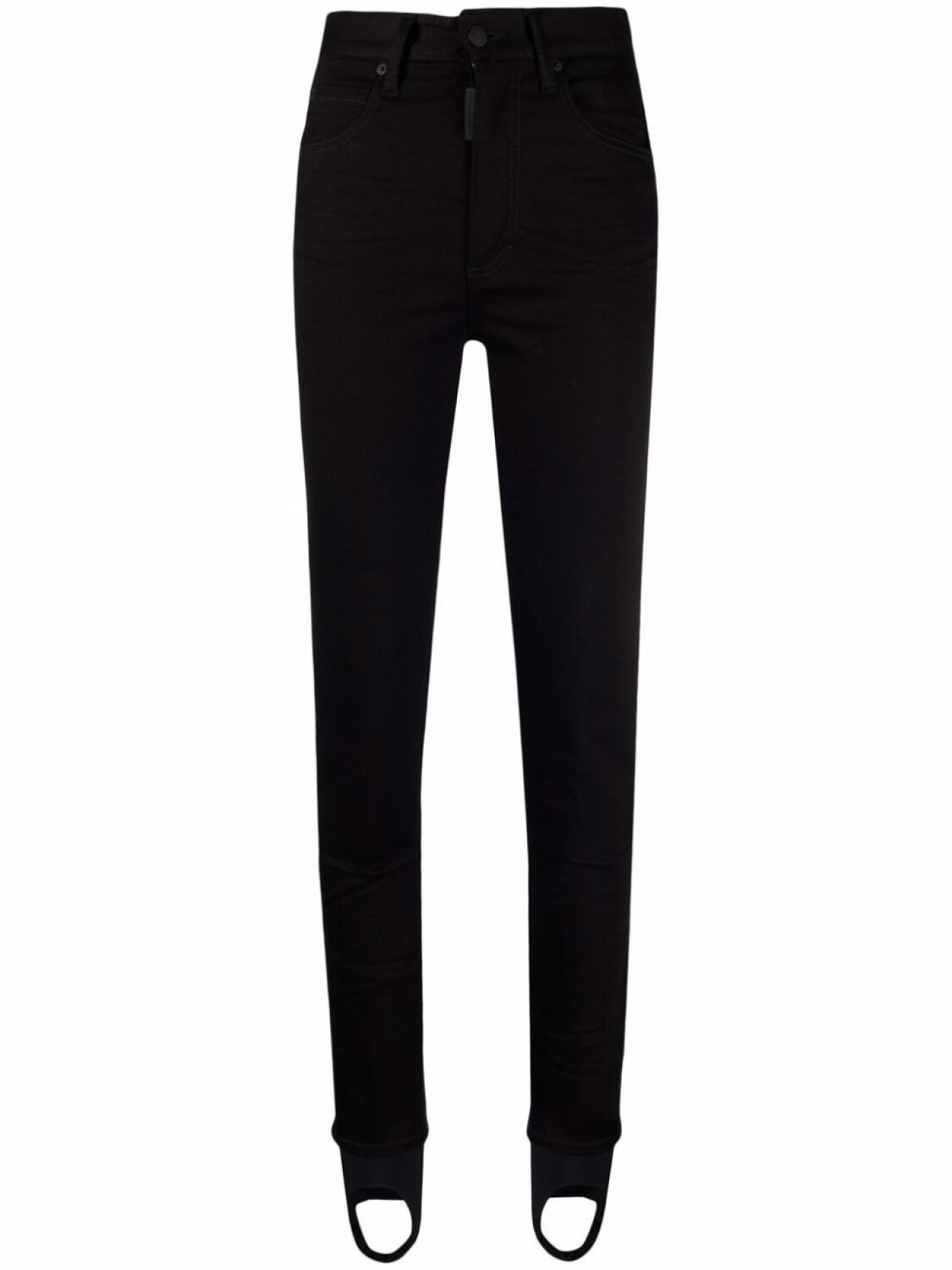 

Dsquared2 джинсы с завышенной талией и штрипками, черный