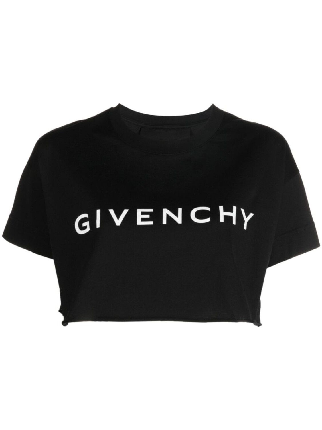 

Givenchy укороченная футболка, черный