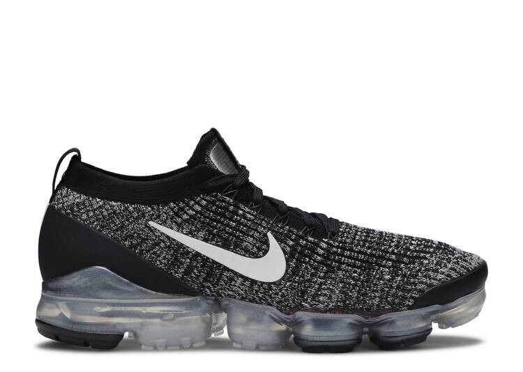 

Кроссовки Nike AIR VAPORMAX FLYKNIT 3 'OREO', черный, Черный;серый