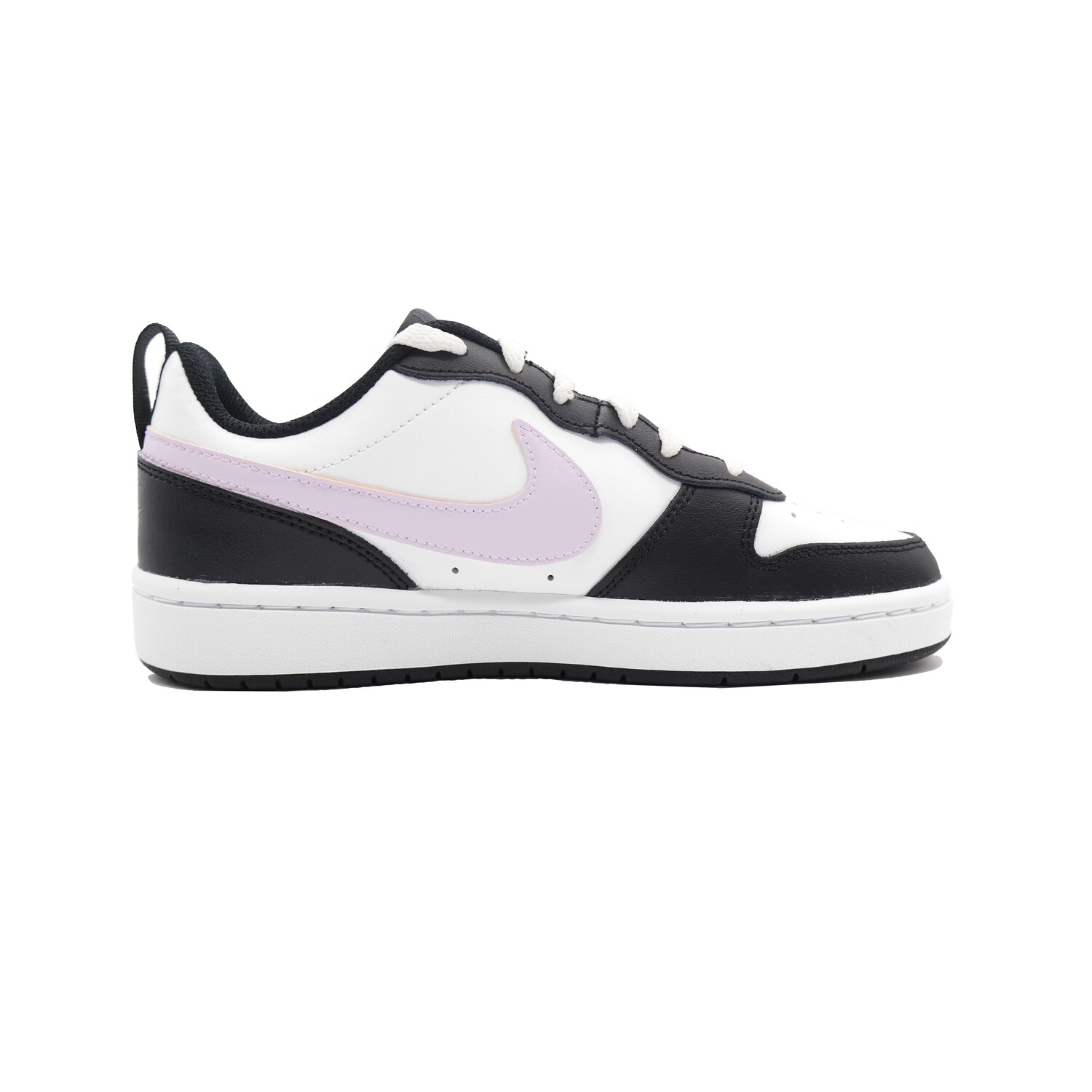 

Кроссовки Nike Court Borough Skateboarding Shoes Women's Low-top Black, White, Purple, черный