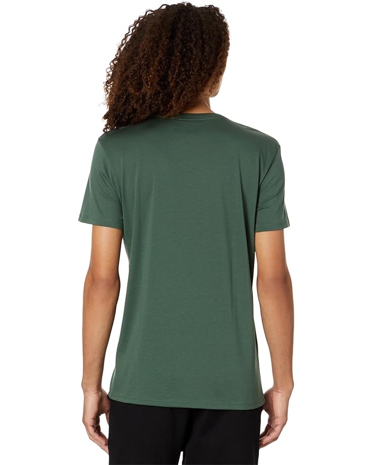 Футболка Lacoste Short Sleeve V-Neck Pima Jersey T-Shirt, цвет Sequoia