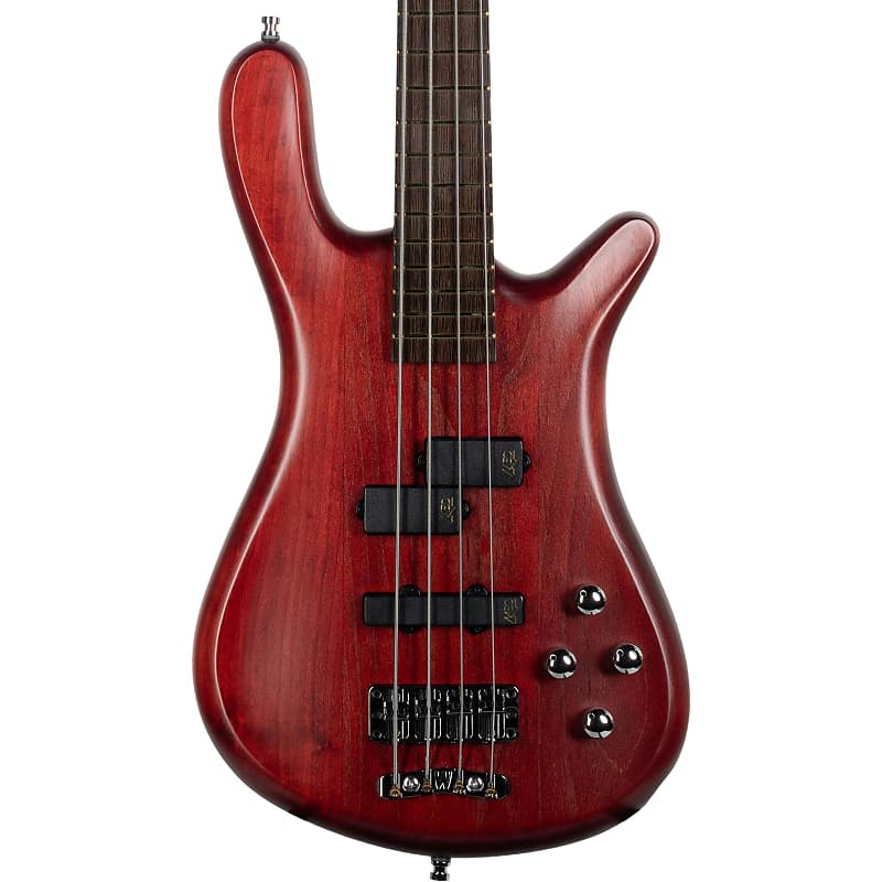 Басс гитара Warwick Pro Series Streamer LX 4 String Bass - Burgundy Red Transparent Satin