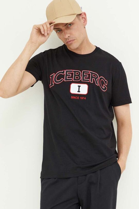 

Футболка «Айсберг» Iceberg, черный