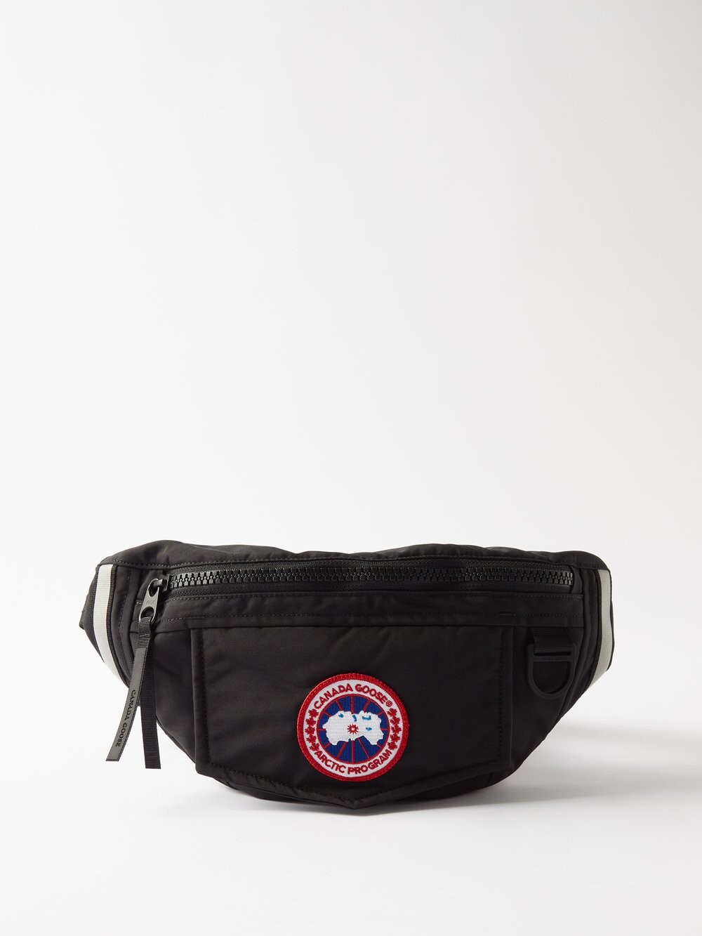 

Нейлоновая сумка через плечо с нашивкой-логотипом Canada Goose, черный