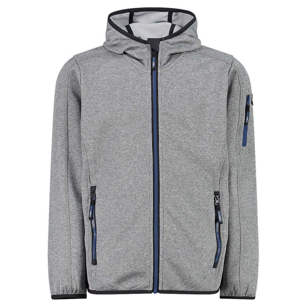 

Куртка CMP 30H5914 Hooded Fleece, серый