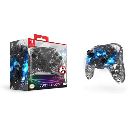 Afterglow Wireless Deluxe+ Prismatic Nintendo Switch Controller wireless controller adapt to nintendo left right bluetooth gamepad for nintendo switch joy controller handle grip switch game