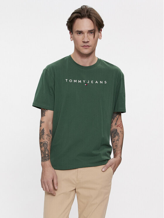 

Футболка стандартного кроя Tommy Jeans, зеленый