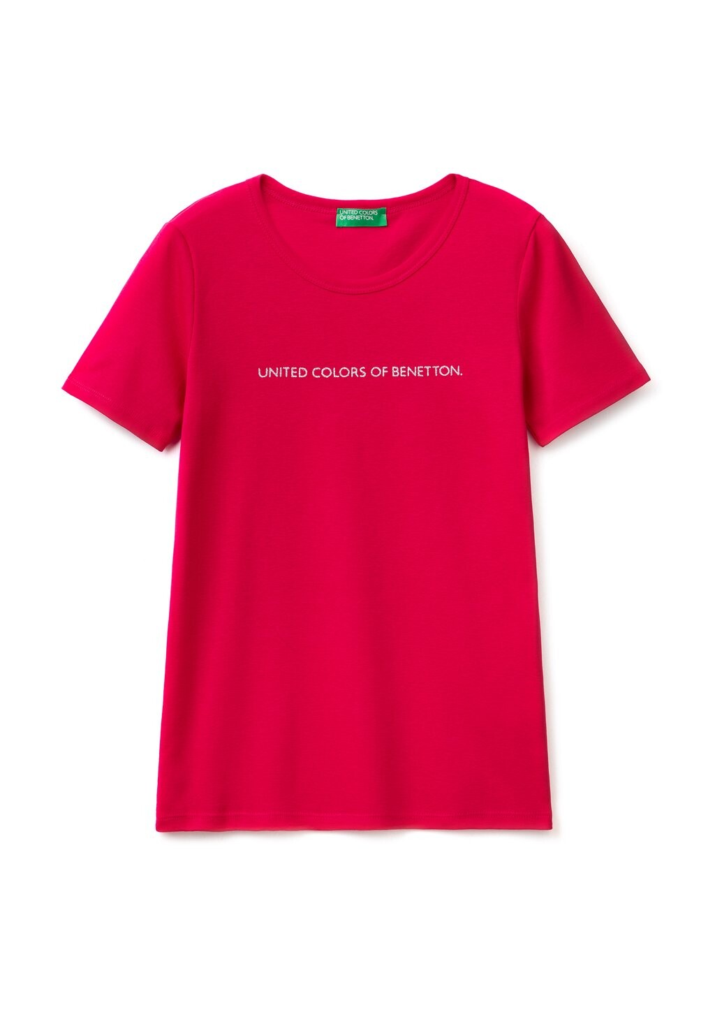 

Футболка с принтом United Colors of Benetton, красный