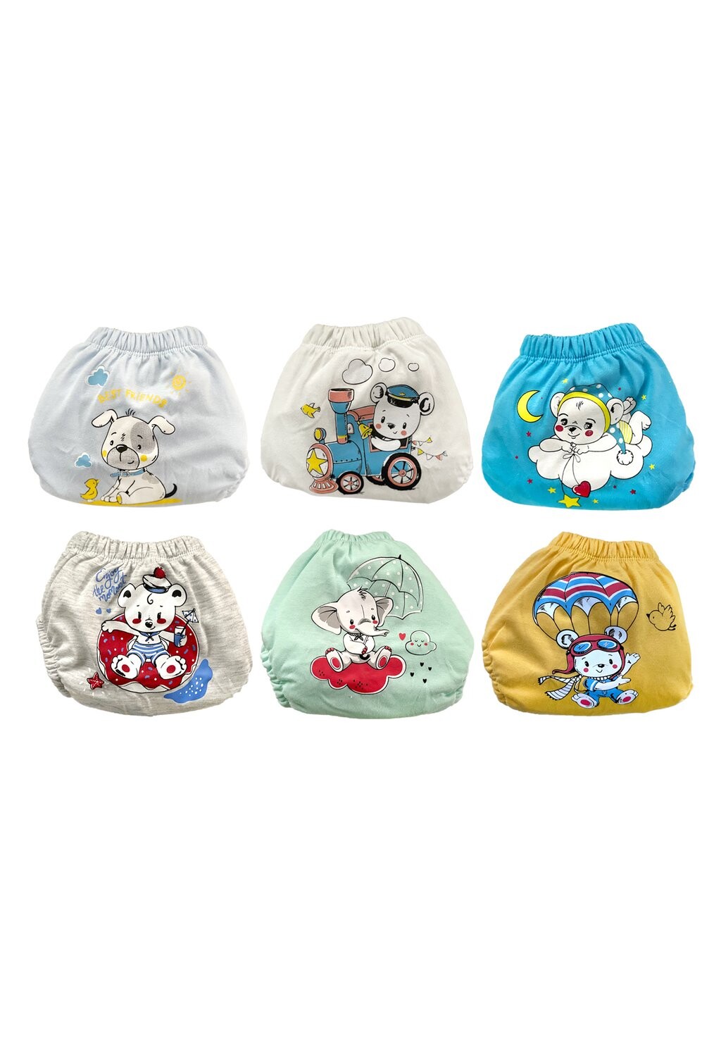 

Трусы BEAR 6 PACK Just2Little, цвет mehrfarbig