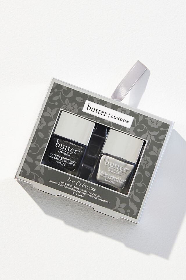 

Butter LONDON Merry Majesty набор мини-лаков для ногтей с лаковым блеском 2 предмета 10 шт., ледяная принцесса