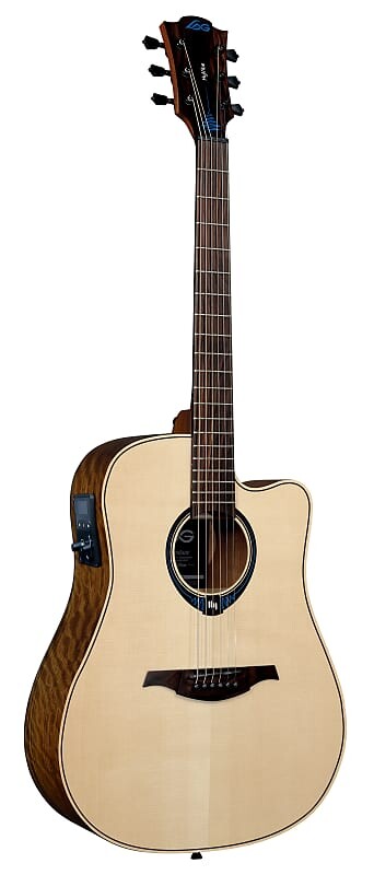 

Акустическая гитара LAG THV20DCE Tramontane Dreadnought Cutaway Acoustic Guitar with Hyvibe