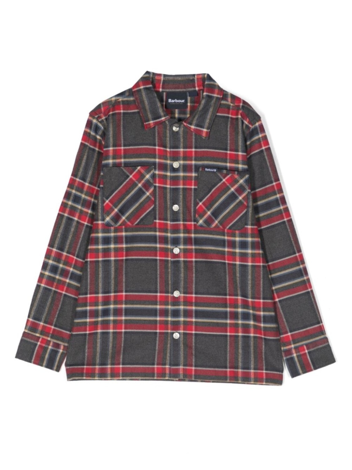 

Barbour рубашка в клетку, серый