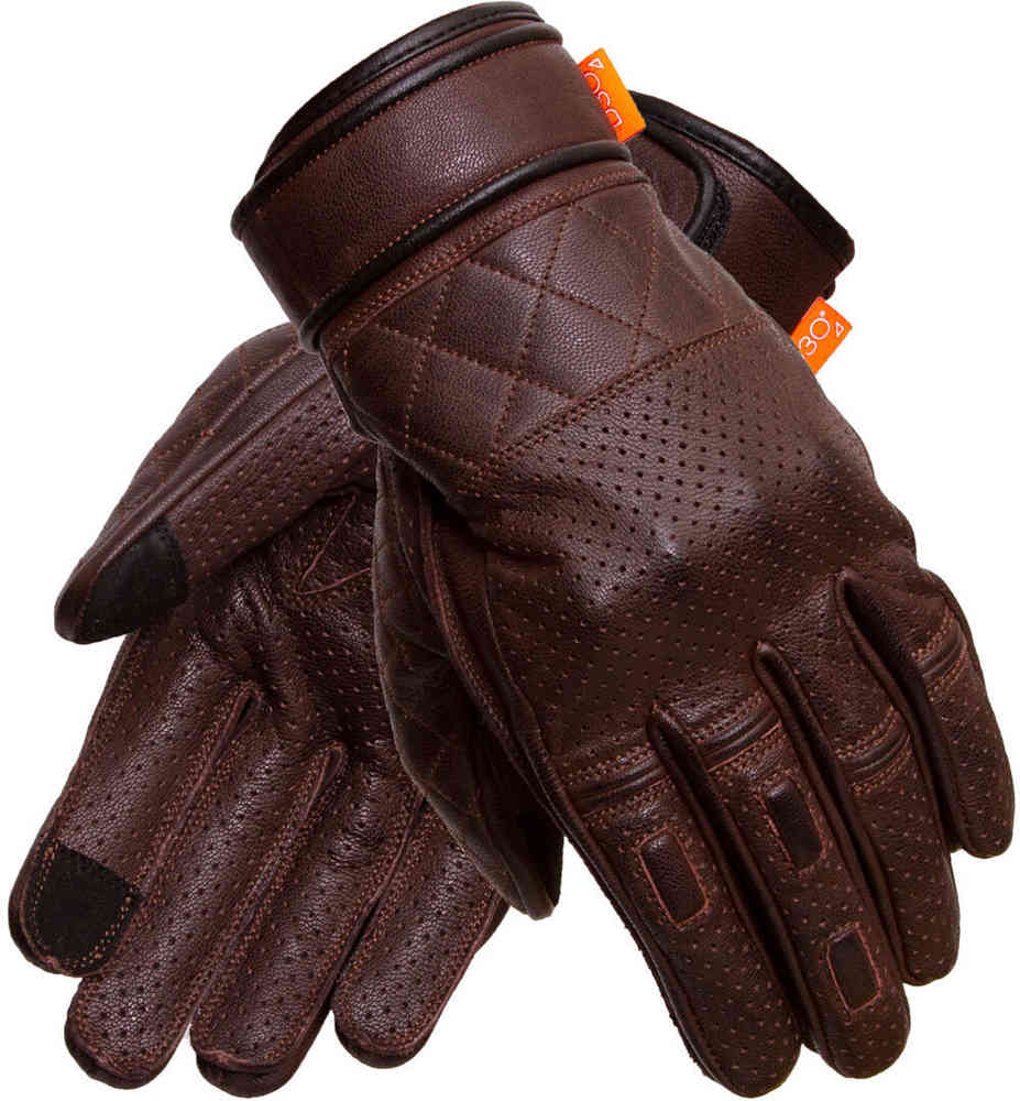 Мотоциклетные перчатки Clanstone D3O Heritage Merlin, коричневый