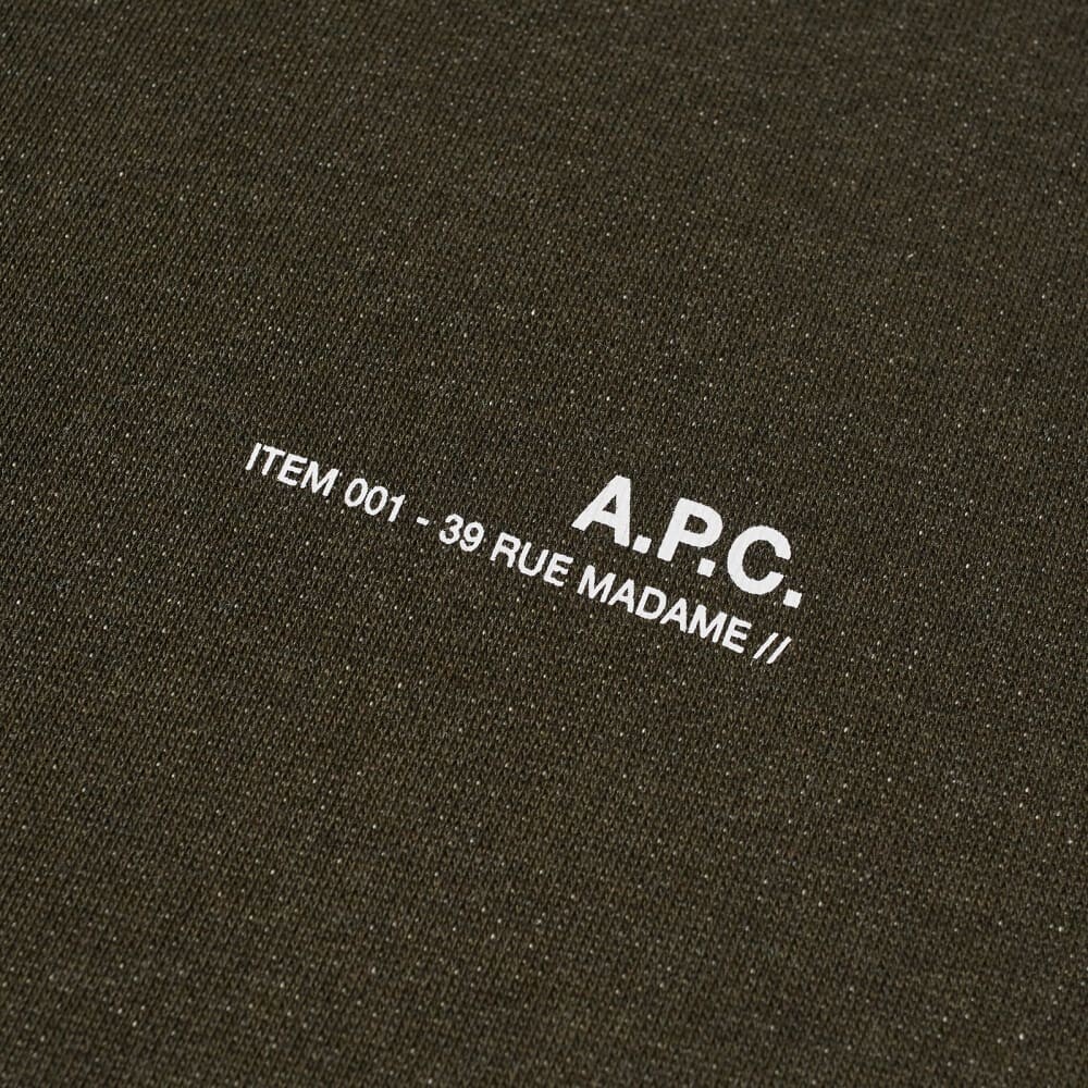 

A.P.C. Товар: Свитшот с логотипом, хаки