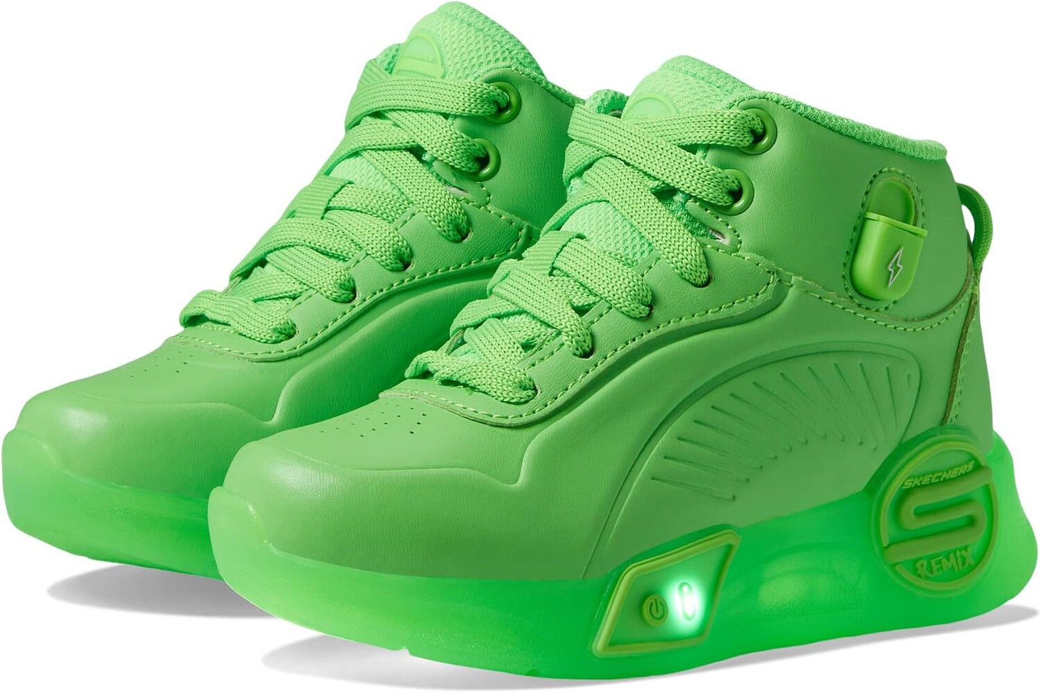 

Кроссовки Street Lighted -S Lights Remix 310100L SKECHERS KIDS, цвет Lime