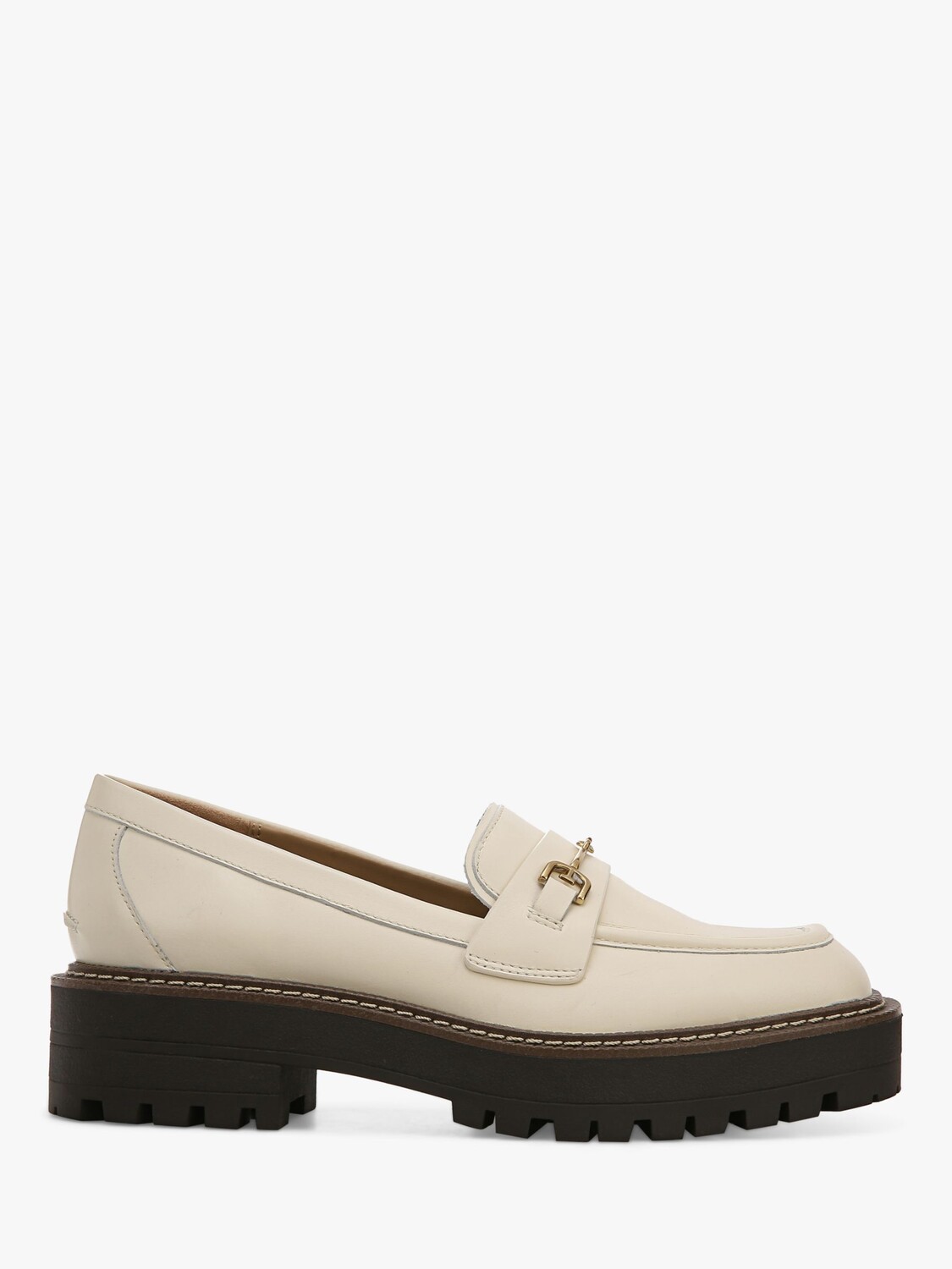 

Кожаные лоферы Sam Edelman Laurs с выступающей подошвой, цвет слоновой кости Modern