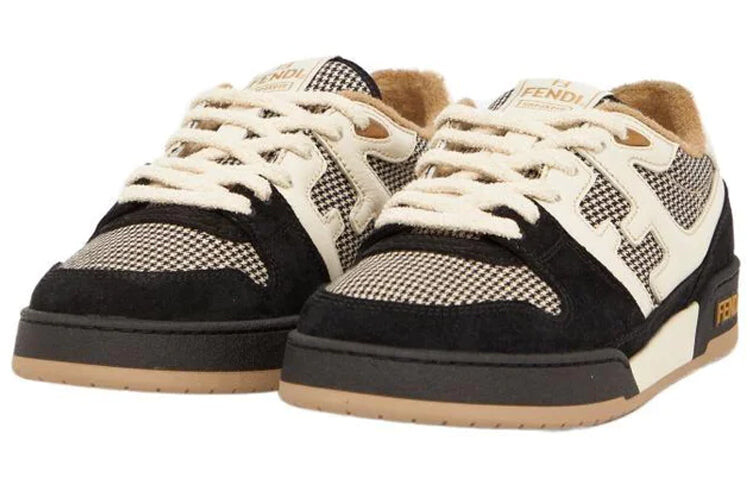 

Кроссовки FENDI Match Skate, черный / белый