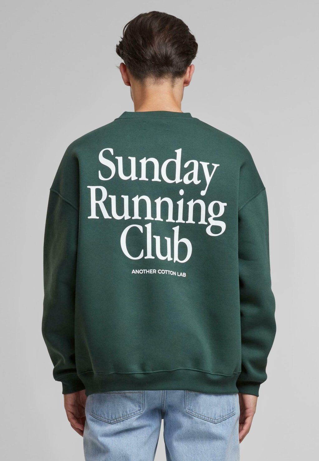 

Толстовка SUNDAY RUNNING CLUB Another Cotton Lab, зеленый