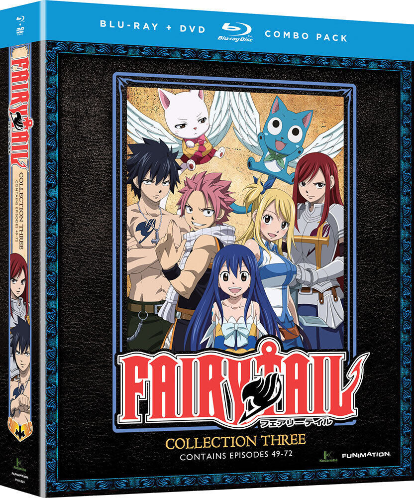 

Blu-Ray диск Fairy Tail - Collection 3 - Blu-ray + DVD