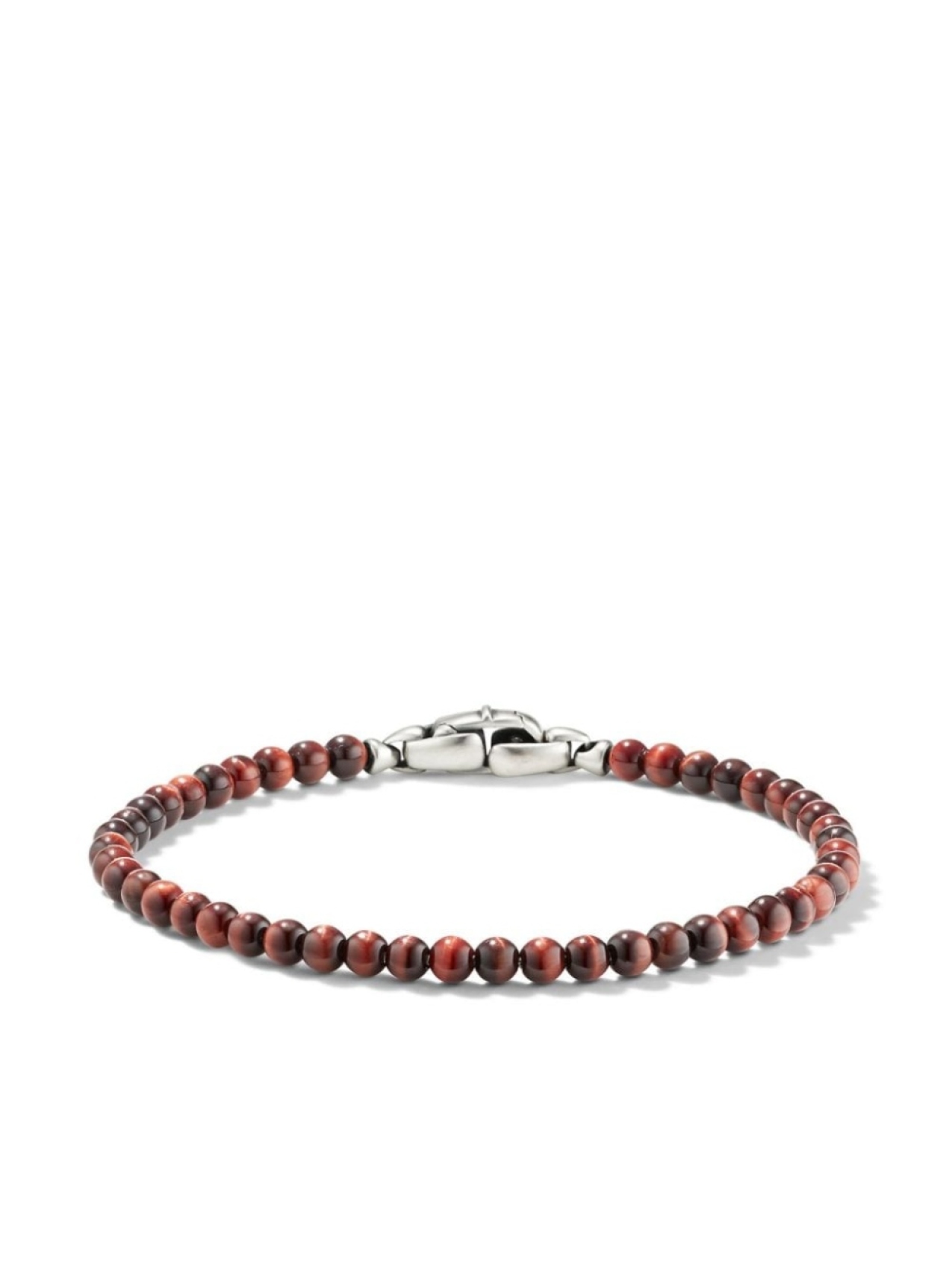 

Браслет Spiritual Beads из стерлингового серебра David Yurman, коричневый