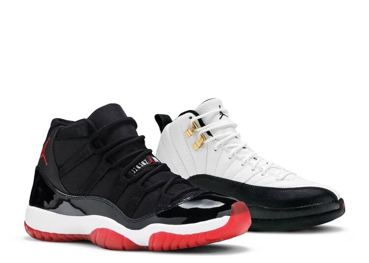 

Кроссовки AIR JORDAN 12/11 RETRO 'COUNTDOWN PACK', разноцветный